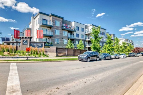 310-150 Shawnee Square, Calgary, AB - Outdoor With Balcony