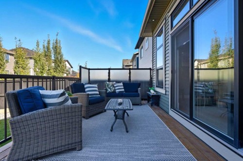 352 Coopersfield Rise Sw, Airdrie, AB - Outdoor With Deck Patio Veranda With Exterior