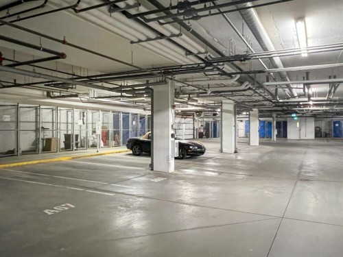 4307-15 Sage Meadows Landing Nw, Calgary, AB - Indoor Photo Showing Garage