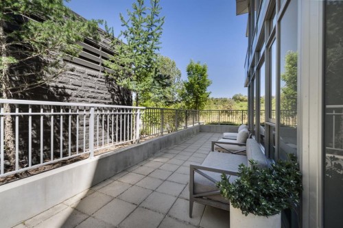 102-88 Waterfront Mews Sw, Calgary, AB - Outdoor With Deck Patio Veranda With Exterior