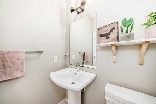 41 Shawnee Green Sw, Calgary, AB - Indoor Photo Showing Bathroom