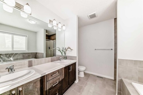 114 Walgrove Green Se, Calgary, AB - Indoor Photo Showing Bathroom