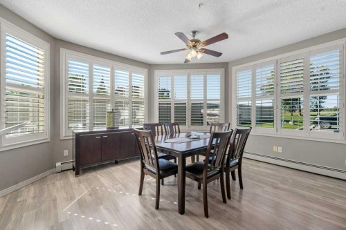 129-1 Crystal Green Lane, Okotoks, AB - Indoor Photo Showing Dining Room