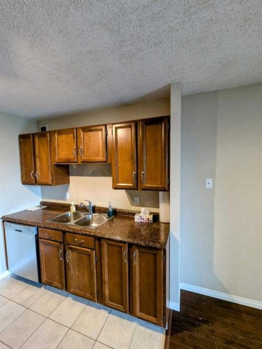 703-1202 13 Avenue Sw, Calgary, AB - Indoor Photo Showing Kitchen With Double Sink