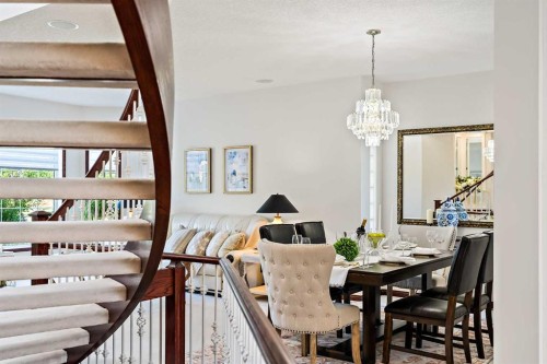10417 Hamptons Boulevard Nw, Calgary, AB - Indoor Photo Showing Dining Room