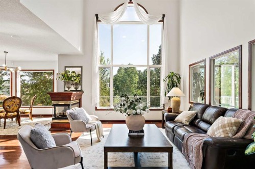 10417 Hamptons Boulevard Nw, Calgary, AB - Indoor Photo Showing Living Room