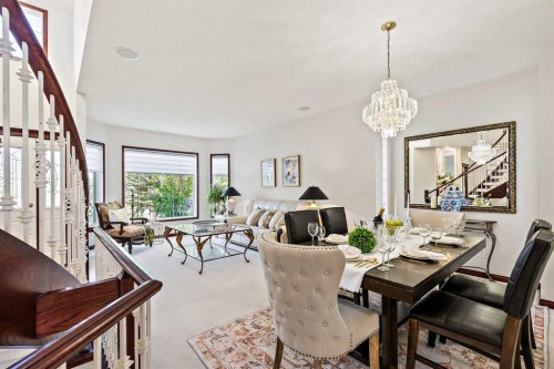 10417 Hamptons Boulevard Nw, Calgary, AB - Indoor Photo Showing Dining Room