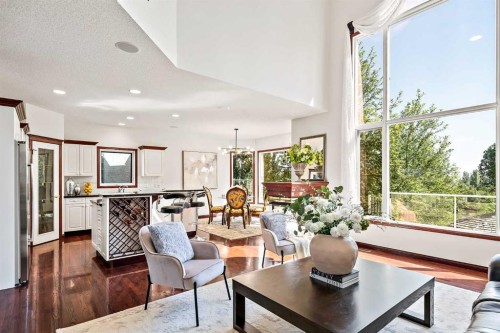 10417 Hamptons Boulevard Nw, Calgary, AB - Indoor Photo Showing Living Room