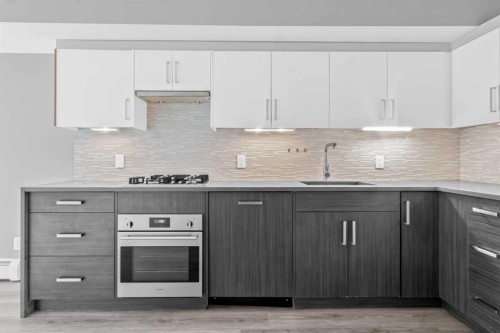 515 4 Avenue Ne, Calgary, AB - Indoor Photo Showing Kitchen With Upgraded Kitchen