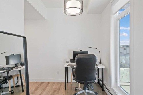217-205 Spring Creek Common Sw, Calgary, AB - Indoor Photo Showing Office
