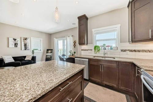 520 Redstone View Ne, Calgary, AB - Indoor Photo Showing Kitchen