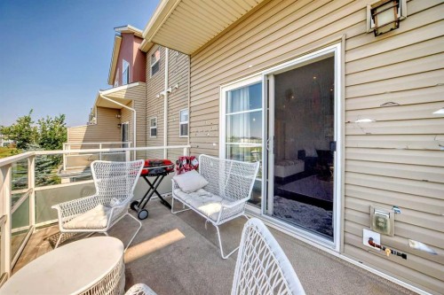520 Redstone View Ne, Calgary, AB - Outdoor With Deck Patio Veranda With Exterior
