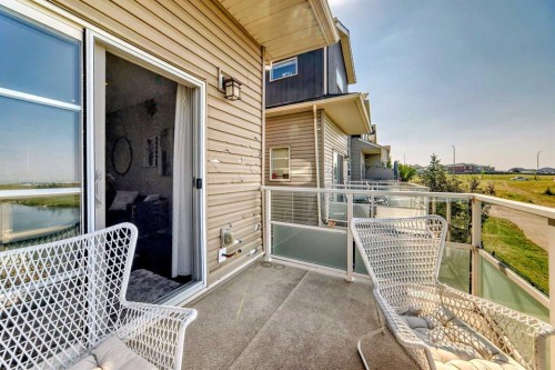 520 Redstone View Ne, Calgary, AB - Outdoor With Balcony With Exterior
