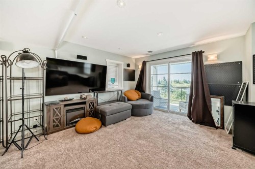 520 Redstone View Ne, Calgary, AB - Indoor Photo Showing Living Room