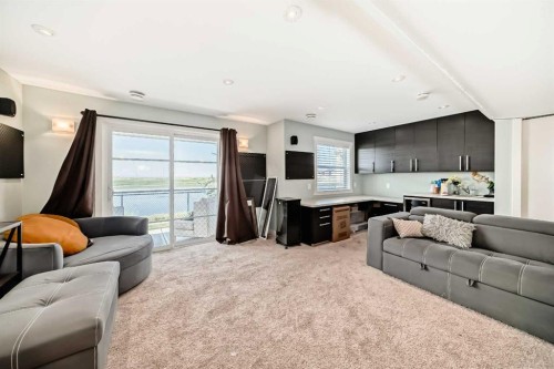 520 Redstone View Ne, Calgary, AB - Indoor Photo Showing Living Room
