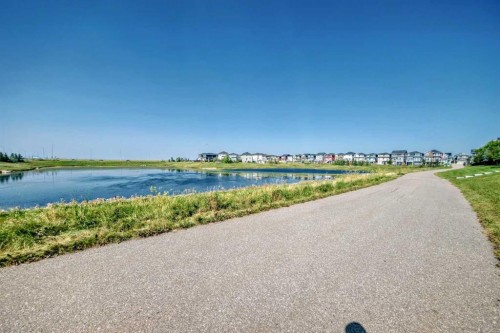 520 Redstone View Ne, Calgary, AB - Outdoor With Body Of Water With View