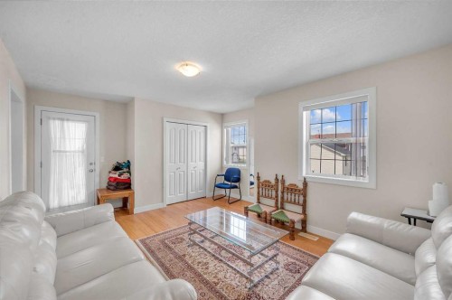 143 Taralake Way Ne, Calgary, AB - Indoor Photo Showing Living Room