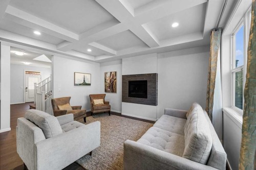 220 Walgrove Heath Se, Calgary, AB - Indoor Photo Showing Living Room