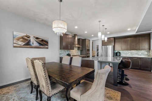 220 Walgrove Heath Se, Calgary, AB - Indoor Photo Showing Dining Room