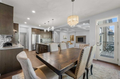 220 Walgrove Heath Se, Calgary, AB - Indoor Photo Showing Dining Room