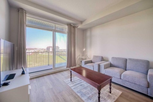 314-40 Sage Hill Walk Nw, Calgary, AB - Indoor Photo Showing Living Room