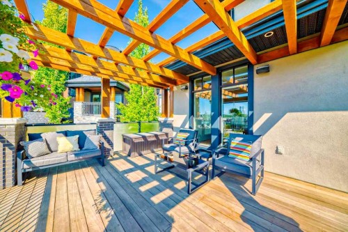 16 Spring Valley Way Sw, Calgary, AB - Outdoor With Deck Patio Veranda