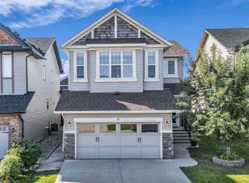 57 Silverado Skies Drive Sw, Calgary, AB - Outdoor With Facade