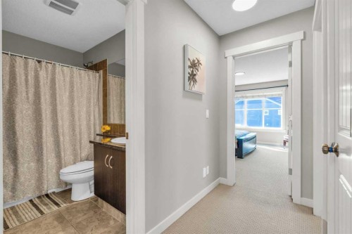 57 Silverado Skies Drive Sw, Calgary, AB - Indoor Photo Showing Bathroom