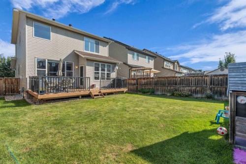57 Silverado Skies Drive Sw, Calgary, AB - Outdoor With Deck Patio Veranda