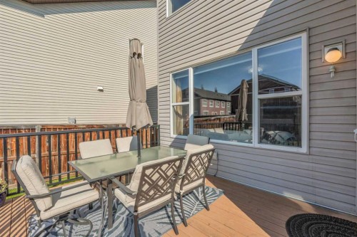 57 Silverado Skies Drive Sw, Calgary, AB - Outdoor With Deck Patio Veranda With Exterior