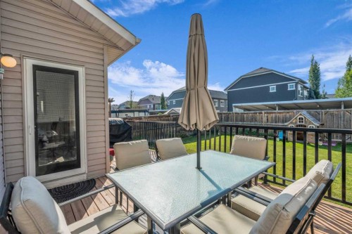 57 Silverado Skies Drive Sw, Calgary, AB - Outdoor With Deck Patio Veranda With Exterior