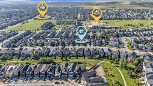 57 Silverado Skies Drive Sw, Calgary, AB - Outdoor With View