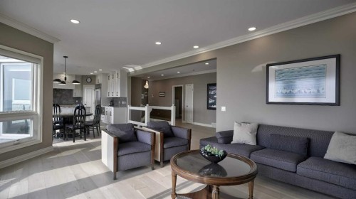 57 Edelweiss Point Nw, Calgary, AB - Indoor Photo Showing Living Room