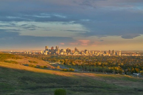 57 Edelweiss Point Nw, Calgary, AB - Outdoor With View
