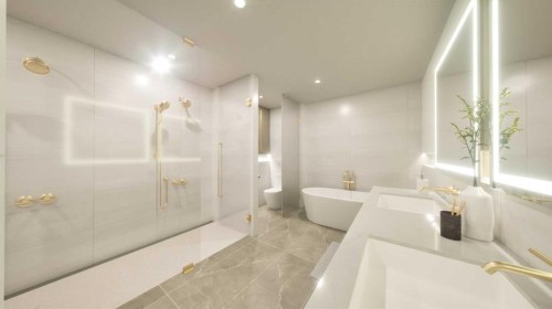 905-100 10A Street Nw, Calgary, AB - Indoor Photo Showing Bathroom