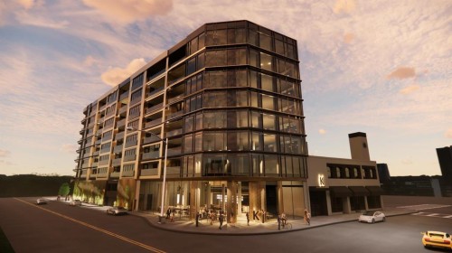 905-100 10A Street Nw, Calgary, AB - Outdoor With Facade