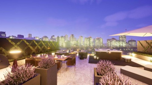 905-100 10A Street Nw, Calgary, AB - Outdoor With Deck Patio Veranda