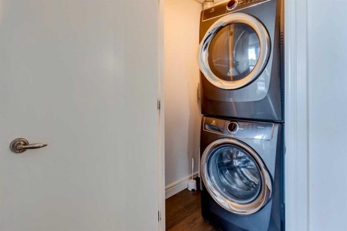 1103-817 15 Avenue Sw, Calgary, AB - Indoor Photo Showing Laundry Room