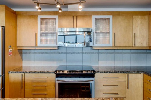 1103-817 15 Avenue Sw, Calgary, AB - Indoor Photo Showing Kitchen With Upgraded Kitchen