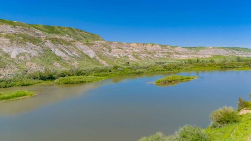 235 5 Street, Drumheller, AB - Outdoor With Body Of Water With View