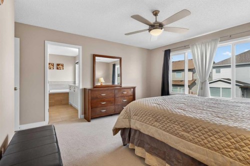 2075 Brightoncrest Common Se, Calgary, AB - Indoor Photo Showing Bedroom