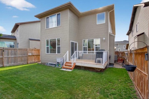 2075 Brightoncrest Common Se, Calgary, AB - Outdoor With Deck Patio Veranda With Exterior