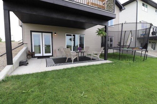 702 Fairways Drive, Vulcan, AB - Outdoor With Deck Patio Veranda With Exterior
