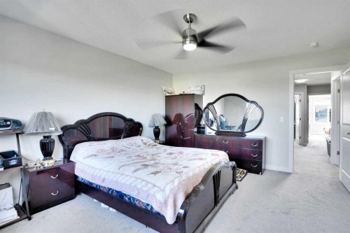 99 Savanna Way Ne, Calgary, AB - Indoor Photo Showing Bedroom