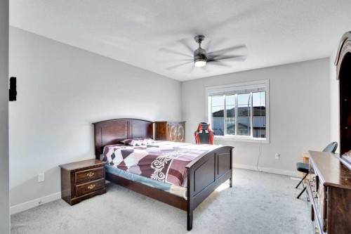99 Savanna Way Ne, Calgary, AB - Indoor Photo Showing Bedroom