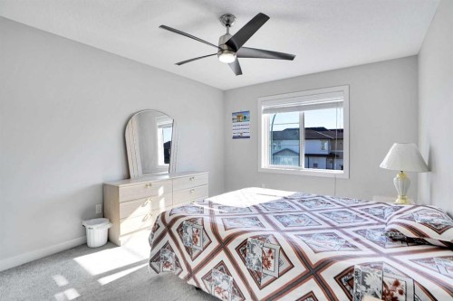 99 Savanna Way Ne, Calgary, AB - Indoor Photo Showing Bedroom