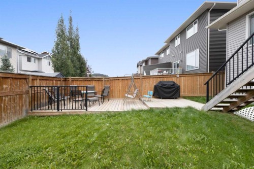 218 Willow Place, Cochrane, AB - Outdoor With Deck Patio Veranda