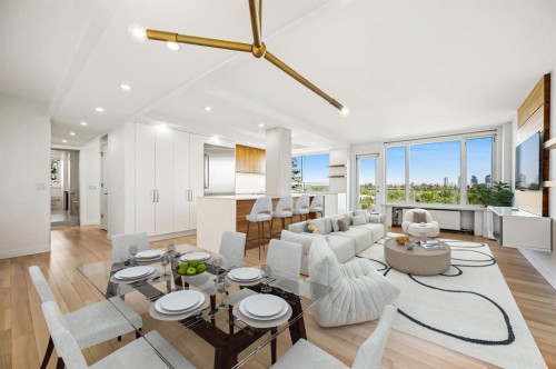 609-3204 Rideau Place Sw, Calgary, AB - Indoor Photo Showing Dining Room