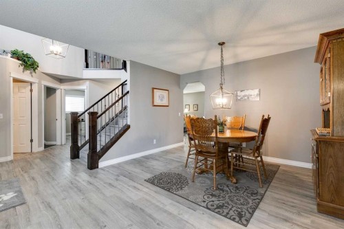 274 Mt Assiniboine Place Se, Calgary, AB - Indoor Photo Showing Dining Room