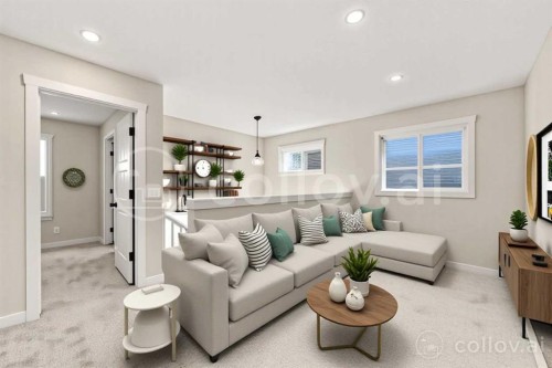 1326 23 Street, Didsbury, AB - Indoor Photo Showing Living Room